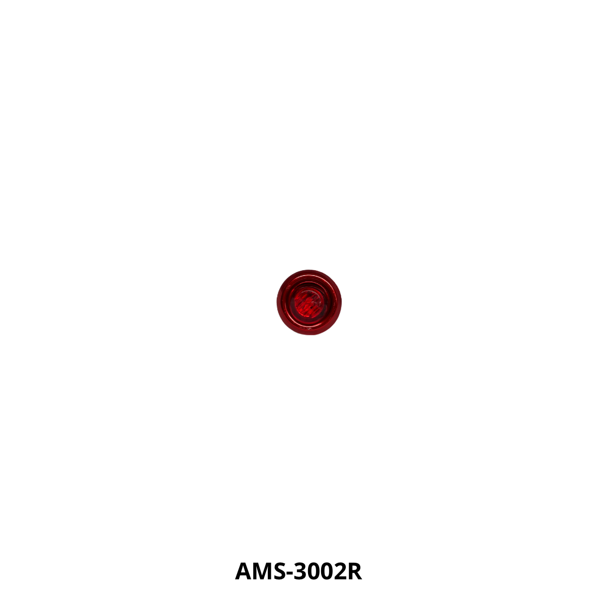 LAMP BOTON AMS LED 1/4 C/ROJO MV UND — AMS-3002R