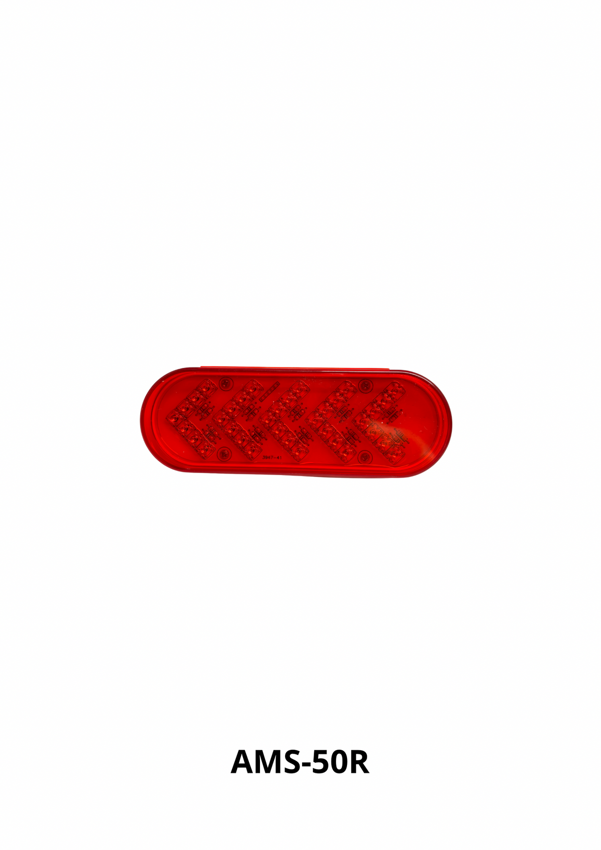 LAMP OVAL AMS FLECHA 35 LED C/R 9-36V — AMS-50R