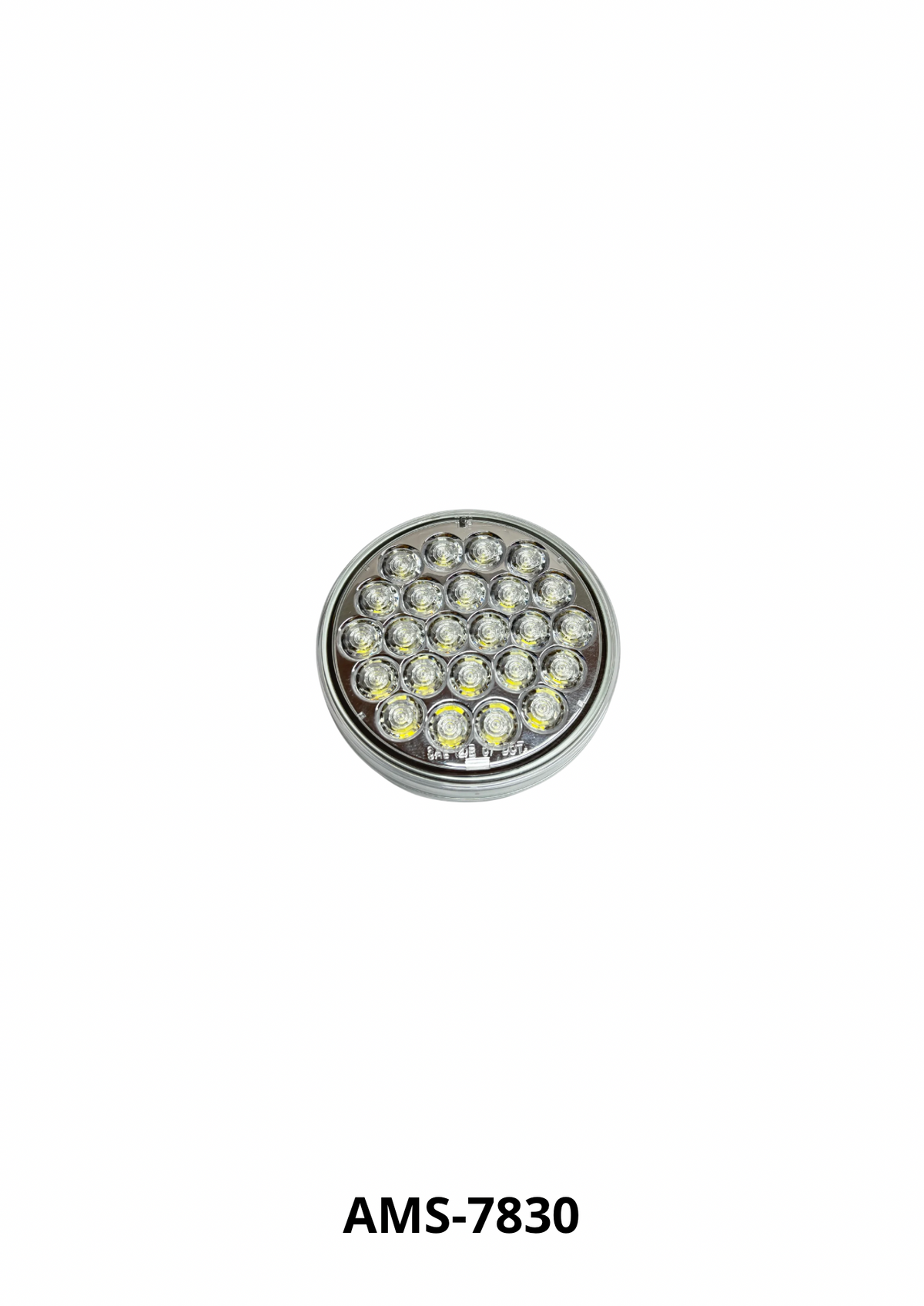 LAMP 4 pulg AMS PERLA 24 LED BLANCA 12V — AMS-7830