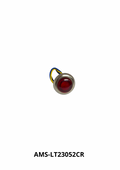 LAMP (LT2) BOTON 3/4 1 pulg CROMO C/R 12V UND — AMS-LT23052CR