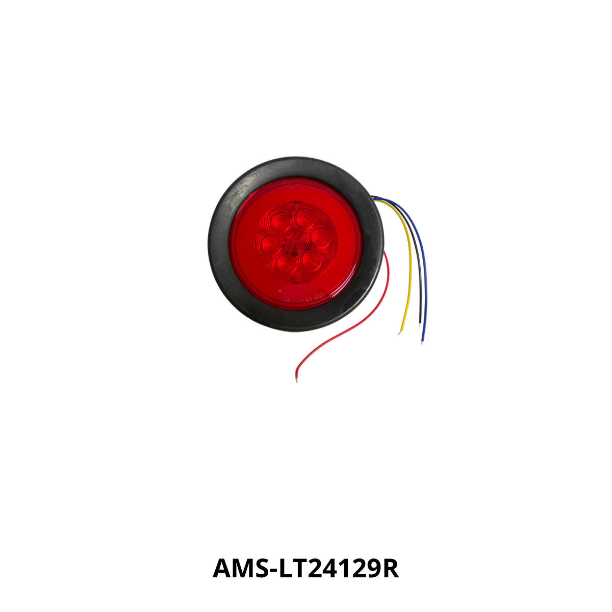 LAMP (LT2) 4 pulg HALO FLASH +ARO CAUCHO C/R MV — AMS-LT24129R