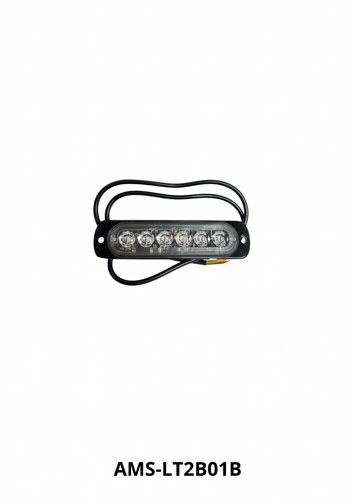 EXPLO (LT2) MINI RECT 6LED FLASH C/B MV — AMS-LT2B01B